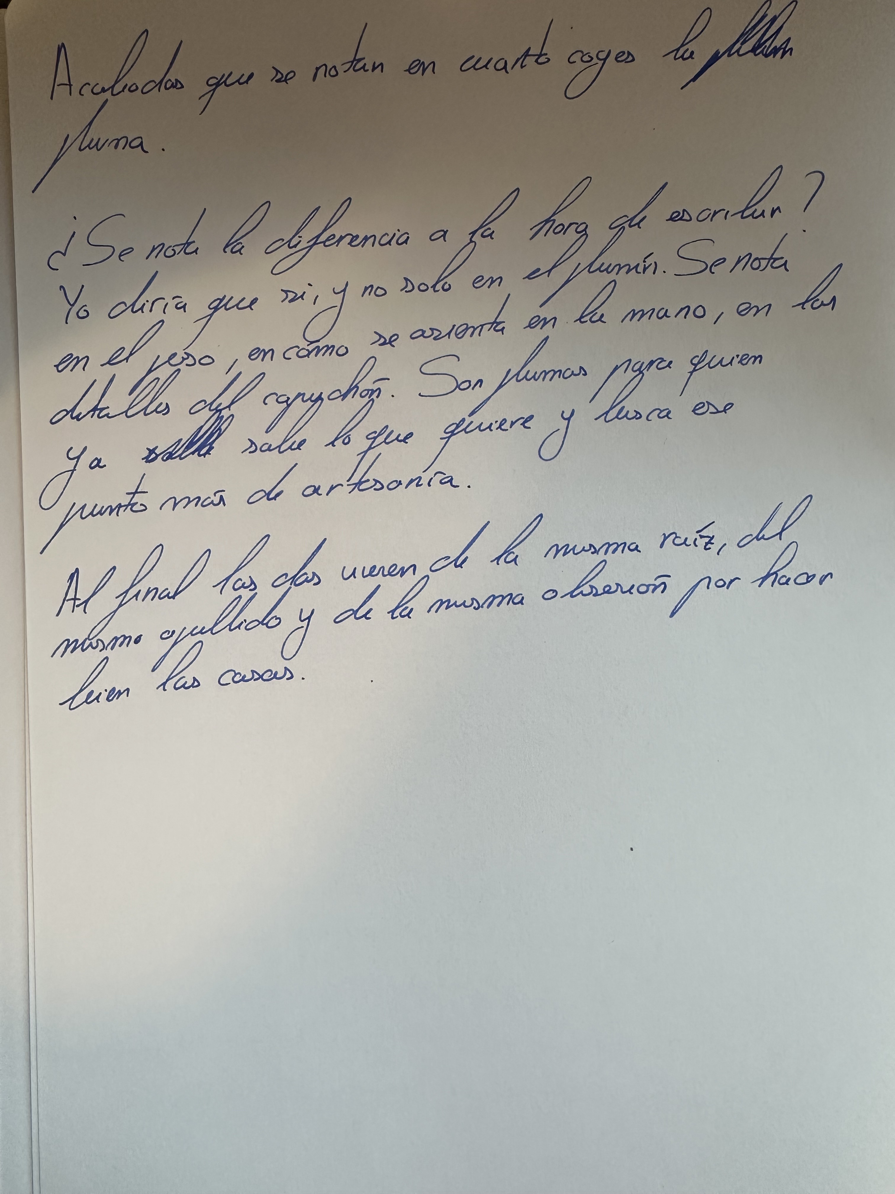 Nota manuscrita original del artículo — página 2